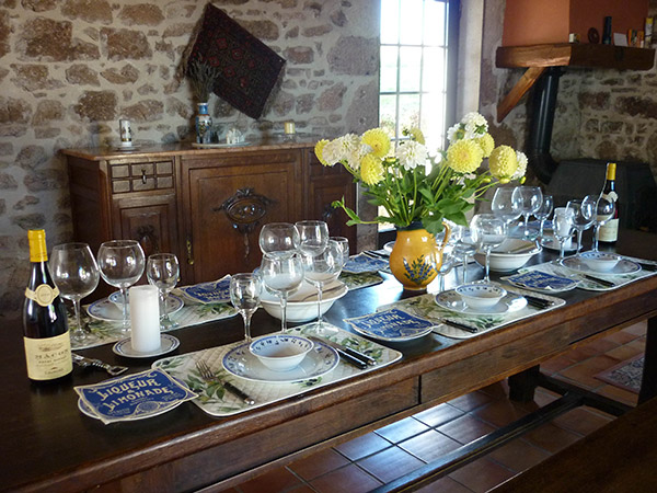 Former refectory dining table